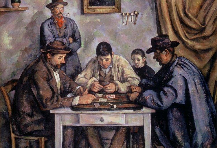 Paul Cezanne The Card Players Les joueurs de cartes Sweden oil painting art